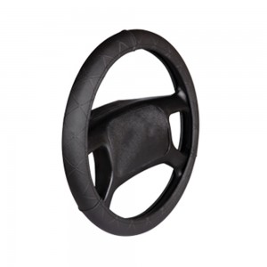 Deri Direksiyon Kılıfı Geçme Desenli Siyah F-139 Deri Direksiyon Kılıfı Geçme Desenli Siyah F-139