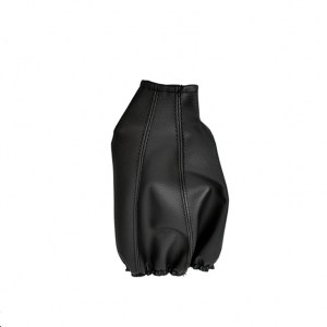 Deri Vites Körüğü Düz Siyah Dikişli Deri Vites Körüğü Düz Siyah Dikişli