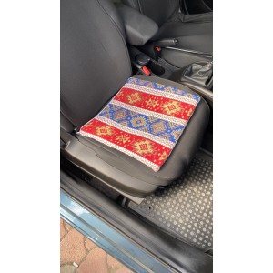Etnik Desenli Kilim Oto Koltuk Minderi 1 Adet