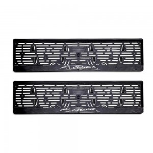 K.Atatürk İmzalı Plastik Plakalık Plaka Altlığı Çıtalı 2'li Beyaz K.Atatürk İmzalı Plastik Plakalık Plaka Altlığı Çıtalı 2'li Beyaz