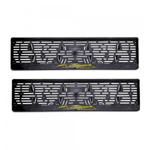 K.Atatürk İmzalı Plastik Plakalık Plaka Altlığı Çıtalı 2'li Sarı K.Atatürk İmzalı Plastik Plakalık Plaka Altlığı Çıtalı 2'li Sarı