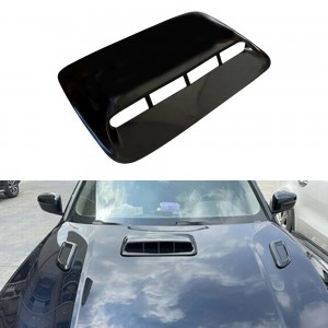 Kaput Üstü Havalandırma Izgara Venti Büyük Universal Parlak Siyah ONP427