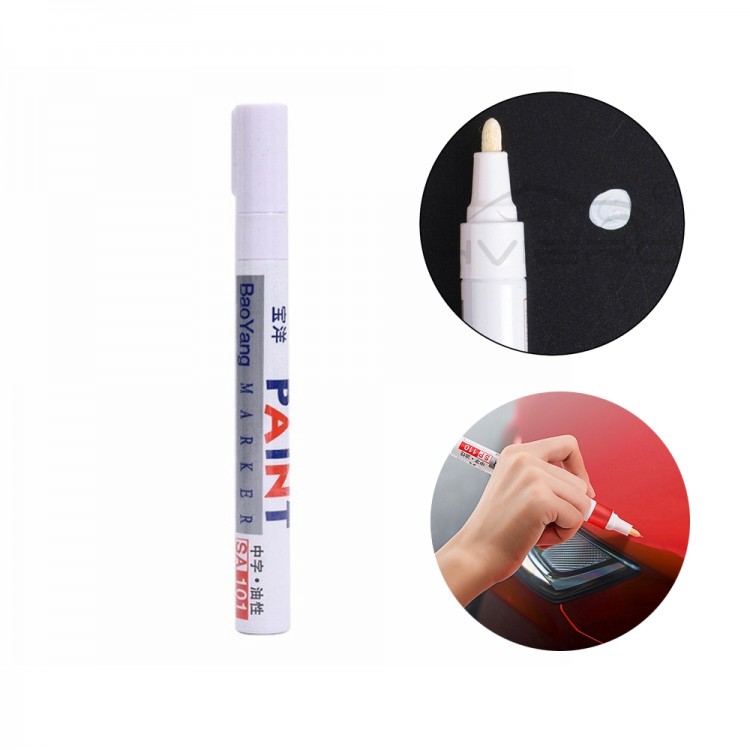 Paint Oto Lastik Rötuş Boya Kalemi Beyaz Paint Oto Lastik Rötuş Boya Kalemi Beyaz