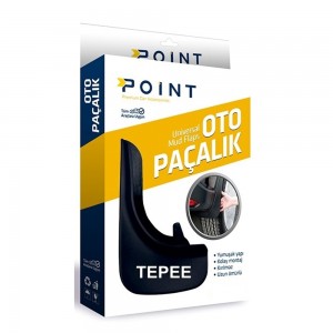 Peugeot Partner Tepee Paçalık Tozluk Çamurluk Siyah 2'li