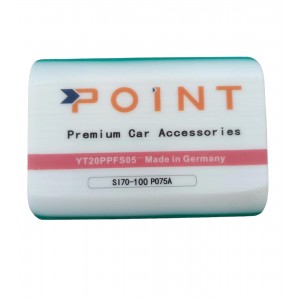 Point PPF/TPH Silikon Çekçek Ragle Cam Filmi Çekme Uygulama Aparatı Kare Yeşil 10x7cm P075A