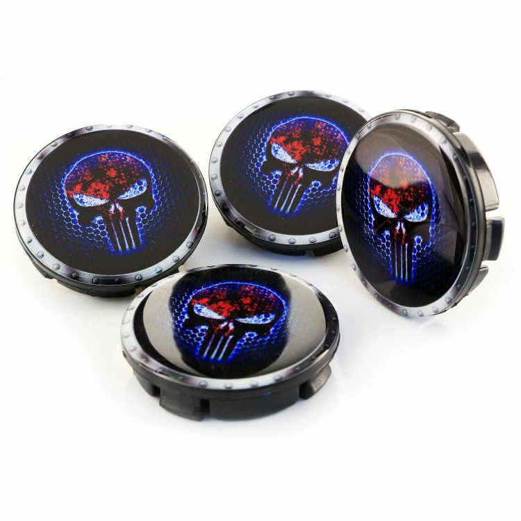 Punisher Damla Geçme Jant Göbeği Neon Mor 4'lü 55mm Punisher Damla Geçme Jant Göbeği Neon Mor 4'lü 55mm