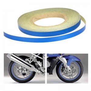 Reflektif Fosfor Şerit Bant Reflektör Jant Şeridi 0.5cmx10 Metre Mavi Reflektif Fosfor Şerit Bant Reflektör Jant Şeridi 0.5cmx10 Metre Mavi