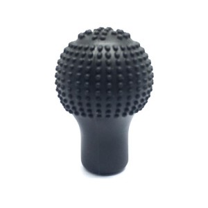 Silikon Vites Topuzu Kılıfı Masajlı Yuvarlak Siyah Silikon Vites Topuzu Kılıfı Masajlı Yuvarlak Siyah