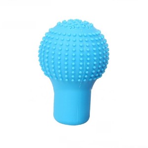 Silikon Vites Topuzu Kılıfı Masajlı Yuvarlak Mavi Silikon Vites Topuzu Kılıfı Masajlı Yuvarlak Mavi