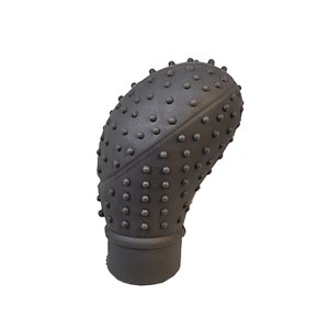 Silikon Vites Topuzu Kılıfı Masajlı Oval Gri Silikon Vites Topuzu Kılıfı Masajlı Oval Gri