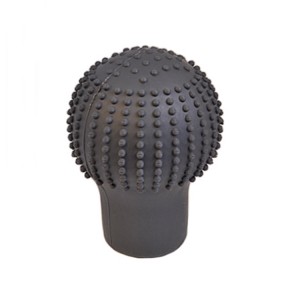 Silikon Vites Topuzu Kılıfı Masajlı Yuvarlak Gri Silikon Vites Topuzu Kılıfı Masajlı Yuvarlak Gri