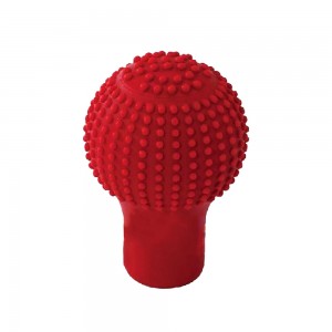 Silikon Vites Topuzu Kılıfı Masajlı Yuvarlak Kırmızı Silikon Vites Topuzu Kılıfı Masajlı Yuvarlak Kırmızı