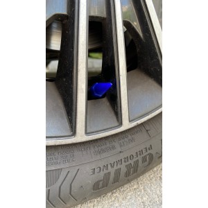 Sivri Mermi Sibop Kapağı Plastik 4'lü 32mm Mavi