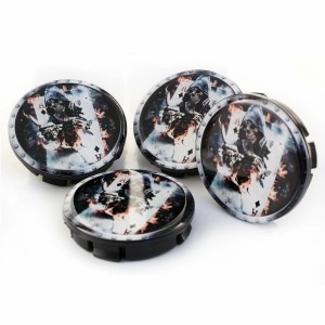 Skull Ace Tuning Damla Geçme Jant Göbeği 4'lü 55mm