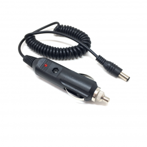 Spiral Kablolu Sigortalı Oto Çakmak Fişi Adaptörü 5.5x2.5mm Uçlu 2A 1.3m Spiral Kablolu Sigortalı Oto Çakmak Fişi Adaptörü 5.5x2.5mm Uçlu 2A 1.3m