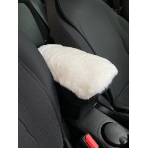 Yumuşak Peluş Kol Dayama Kolçak Minderi Beyaz