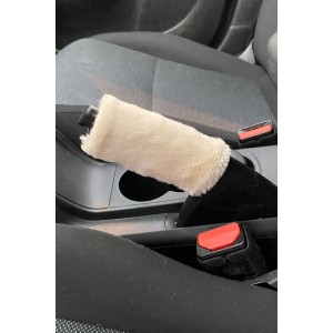 Yumuşak Peluş El Freni Süsü Bej Yumuşak Peluş El Freni Süsü Bej