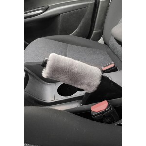 Yumuşak Peluş El Freni Süsü Gri Yumuşak Peluş El Freni Süsü Gri