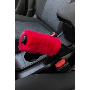 Yumuşak Peluş El Freni Süsü Kırmızı Yumuşak Peluş El Freni Süsü Kırmızı