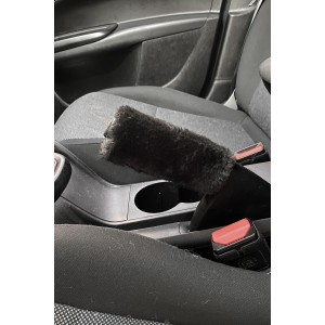Yumuşak Peluş El Freni Süsü Siyah Yumuşak Peluş El Freni Süsü Siyah