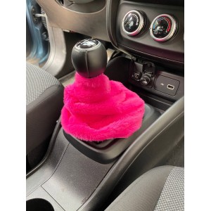 Yumuşak Peluş Vites Körüğü Vites Süsü Fuşya Pembe Yumuşak Peluş Vites Körüğü Vites Süsü Fuşya Pembe