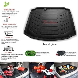 Volkswagen Passat B8 Bagaj Havuzu Siyah