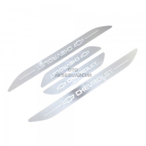 Chevrolet Pleksi Nikelaj Oto Araba Kapı Eşiği Çıta 4'lü