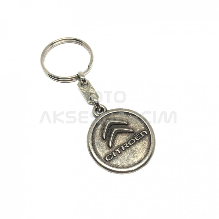 Citroen Metal Oto Anahtarlık Citroen Metal Oto Anahtarlık