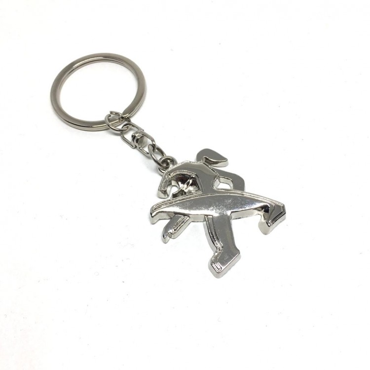 Peugeot Metal Oto Anahtarlık Krom Peugeot Metal Oto Anahtarlık Krom