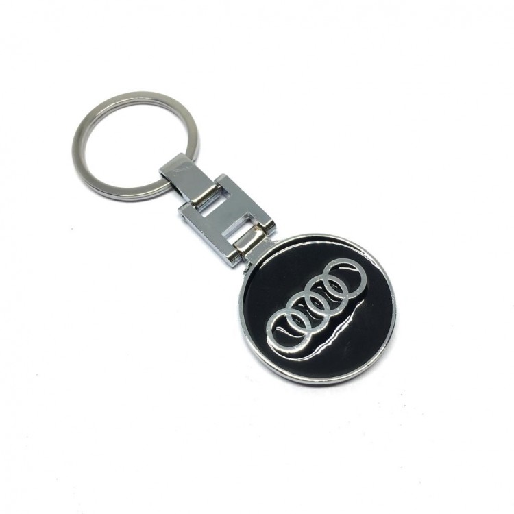 Audi Metal Lüx Oto Anahtarlık Siyah Audi Metal Lüx Oto Anahtarlık Siyah