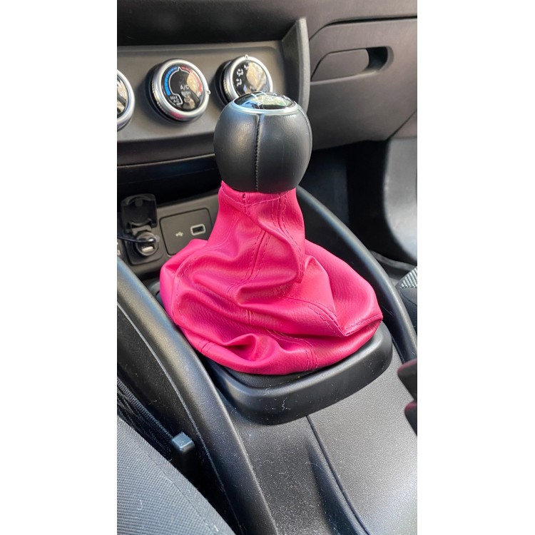 Deri Vites Körüğü Koyu Pembe