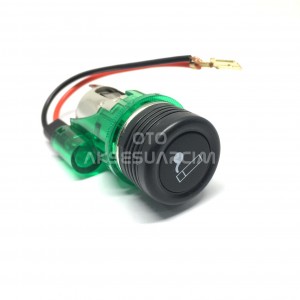 Işıklı Araba Oto Çakmaklık Sigara Çakmaklığı 12v Işıklı Araba Oto Çakmaklık Sigara Çakmaklığı 12v