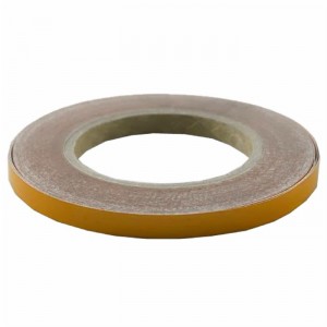 Reflektif Fosfor Şerit Bant Reflektör Sarı 1cm x 25 Metre