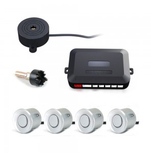 Park Sensörü Bipli Ses İkazlı Gümüş Gri 22mm