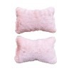 Yumuşak Peluşlu Ortopedik Araba Seyahat Boyun Yastığı 2'li Pudra Pembe Yumuşak Peluşlu Ortopedik Araba Seyahat Boyun Yastığı 2'li Pudra Pembe