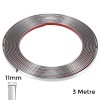 Yapışkanlı Nikelaj Şerit Bant Çıta 11mm 3 Metre Krom Yapışkanlı Nikelaj Şerit Bant Çıta 11mm 3 Metre Krom