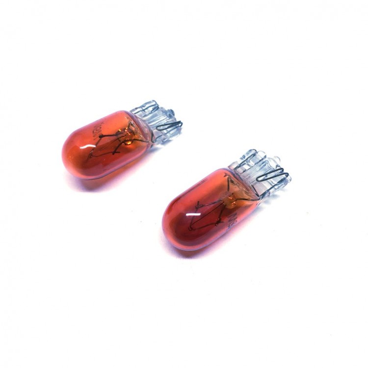 Super Light T10 Park Ampülü Koyu Turuncu 12v 2'li Super Light T10 Park Ampülü Koyu Turuncu 12v 2'li