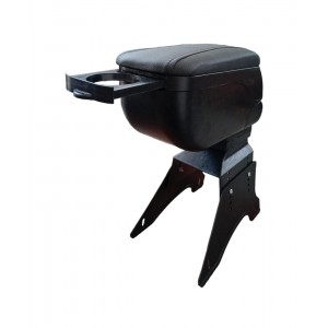 Sürgülü Bardaklık Kol Dayama Kolçak Siyah