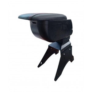 Sürgülü Bardaklık Kol Dayama Kolçak Siyah Kırmızı Dikişli