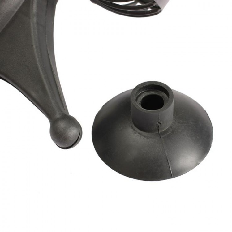 Vantuzlu Oto Vantilatör Fan Çakmaklık Giriş 12v 5 inç Vantuzlu Oto Vantilatör Fan Çakmaklık Giriş 12v 5 inç