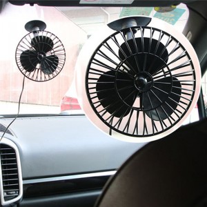 Vantuzlu Oto Vantilatör Fan Çakmaklık Giriş 12v 5 inç