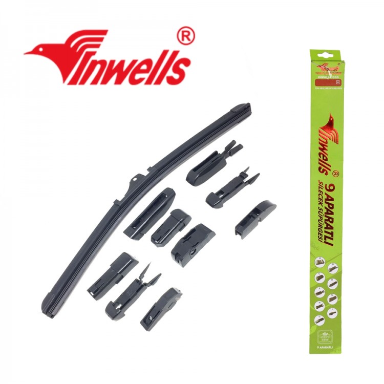 Inwells 9 Aparatlı Muz Silecek 500mm Inwells 9 Aparatlı Muz Silecek 500mm