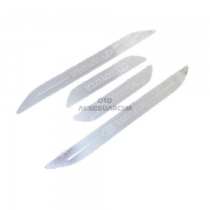 Toyota Pleksi Nikelaj Oto Araba Kapı Eşiği Çıta 4'lü