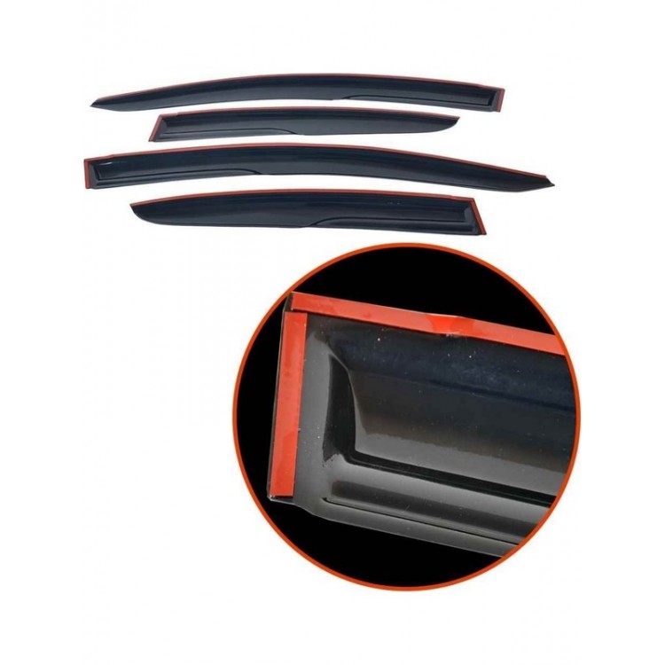 Ford Transit 2003-2013 Mugen Cam Rüzgarlığı 2'li Ford Transit 2003-2013 Mugen Cam Rüzgarlığı 2'li