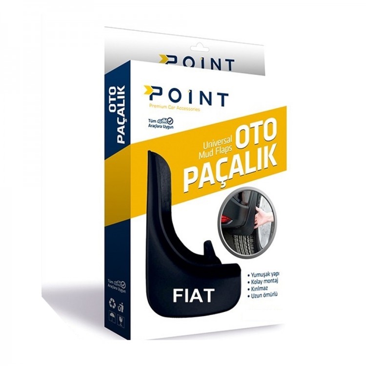 Fiat Paçalık Tozluk Çamurluk Universal Siyah 2'li Fiat Paçalık Tozluk Çamurluk Universal Siyah 2'li