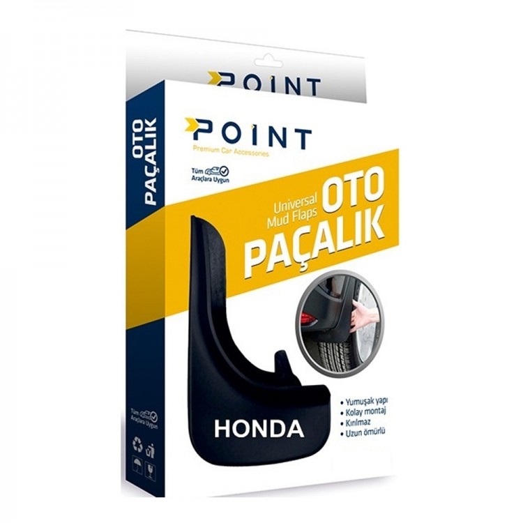 Honda Paçalık Tozluk Çamurluk Universal Siyah 2'li Honda Paçalık Tozluk Çamurluk Universal Siyah 2'li