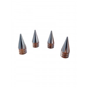 Alüminyum Sivri Sibop Kapağı Krom ı 4'lü 32mm