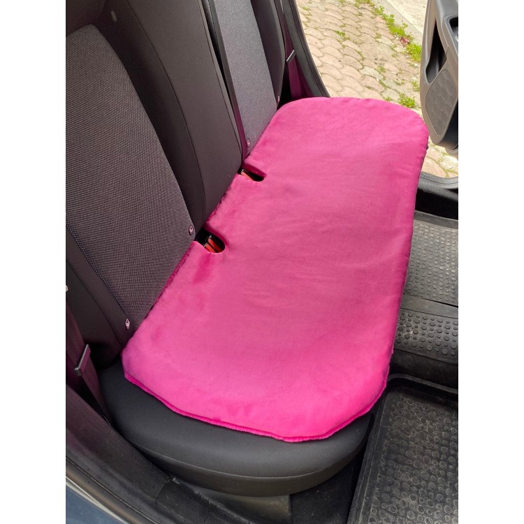Yumuşak Tüylü Peluş Serme Oto Koltuk Koruyucu Minder Koltuk Kılıfı Ön Arka Fuşya Pembe Yumuşak Tüylü Peluş Serme Oto Koltuk Koruyucu Minder Koltuk Kılıfı Ön Arka Fuşya Pembe
