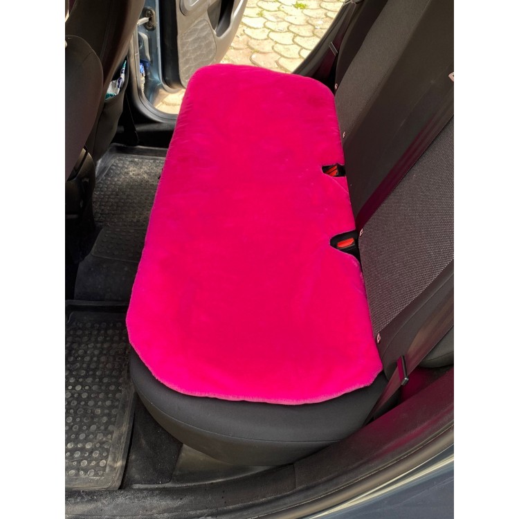 Yumuşak Tüylü Peluş Serme Oto Koltuk Koruyucu Minder Koltuk Kılıfı Ön Arka Fuşya Pembe Yumuşak Tüylü Peluş Serme Oto Koltuk Koruyucu Minder Koltuk Kılıfı Ön Arka Fuşya Pembe