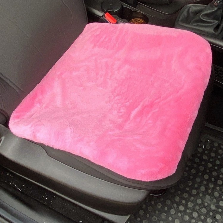 Yumuşak Tüylü Peluş Serme Oto Koltuk Koruyucu Minder Kılıf Ön Arka Şeker Pembe Yumuşak Tüylü Peluş Serme Oto Koltuk Koruyucu Minder Kılıf Ön Arka Şeker Pembe